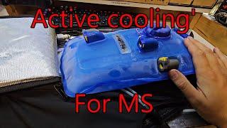 Heat and MS | Compcooler active cooling vest