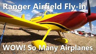 Ranger Airfield Flyin - WOW! So many Airplanes!