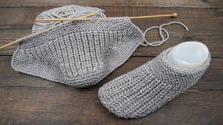  Slippers "Shossy" knitting pattern