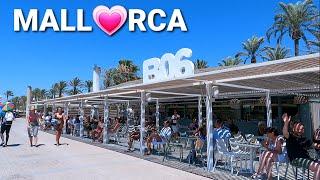 4K Playa de Palma |Arenal Mallorca | Walking tour Mega Park Ballermann 6 | Part 2 ️ July 33°C