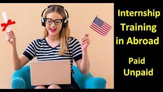 Paid–Unpaid Internship Training in Abroad Crown Immigration