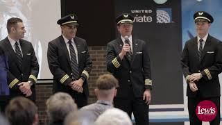 Lewis University, United Airlines Join Forces to Develop Next Generation of Aviators