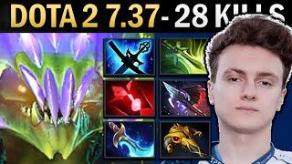 Viper Gameplay Miracle with 28 Kills and Butterfly - TI14