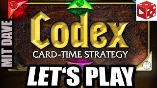 Codex: Card-Time Strategy - Let's Play (Kickstarter Preview)