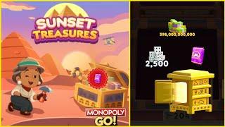 Monopoly Go: Sunset Treasures Event is Back With More Exciting New Features - Last Part #monopolygo