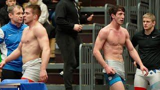 Erik Reinbok (EST) vs Giorgi Natobidze (GEO) 79kg. Freestyle men wrestling.