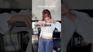 Things lazy girls do 