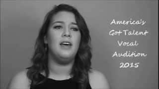 Arianna Brooke "Where I Stood" vocal audition