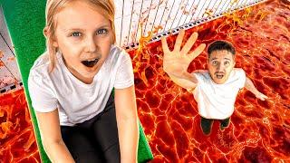 Дай Правильный Ответ или Упадешь в Лаву!