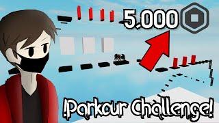 Roblox Parkour Challenge for 5,000 Robux [Ft.ItsGray]