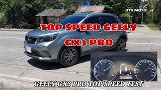 GEELY GX3 PRO | TOP SPEED TEST