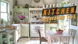 Shabby Chic Small Kitchen Decor Ideas You’ll Love