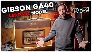 I FINALLY got my Vintage Gibson!! --- 1953 Gibson GA-40 Les Paul Amp (pt.1)