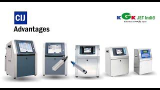 KGK Jet Advantage CIJ Printers #kgkjetindia