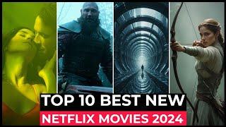 Top 10 New Netflix Original Movies Released In 2024 | Best Movies On Netflix 2024 | New Movies 2024