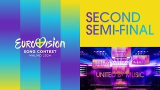 Eurovision Song Contest 2024: Second Semi-Final (Live Stream) | Malmö 2024 