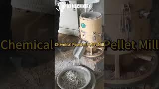 Chemical Powder Pellet Machine - biomass pellet mill for waste chemical powder rice straw bagasse