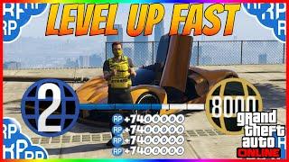 *SOLO* THIS IS NOW THE FASTEST WAY TO LEVEL UP IN GTA 5 ONLINE (LEVEL IN A DAY) RP METHOD