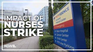 Providence Portland to take in fewer patients, reschedule surgeries during nurses strike