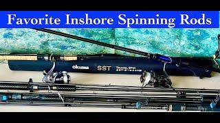 My Favorite Inshore Spinning Rods For Lighter Fare!