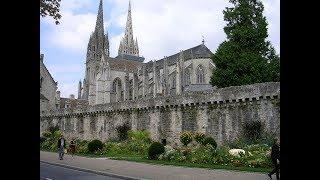 Places to see in ( Quimper - France ) Cathedrale St Corentin