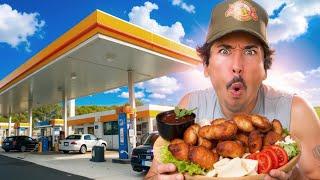 Eating at Gas Stations For 24 Hours... (UNREAL)