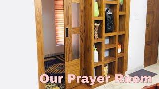 Prayer Room Ideas//Ablution Ideas//നമസ്ക്കാരമുറി/home tour/simple design