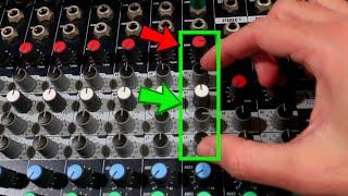 AUDIO CONSOLE - IS IT NECESSARY TO RESET THE GAIN KNOB AFTER CHANNEL EQUALIZATION (EQ)