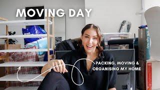 MOVING VLOG  packing, moving, organising the new house!