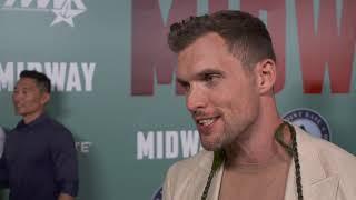 Midway: Ed Skrein Interview | ScreenSlam