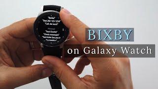 Bixby on Samsung Galaxy watch