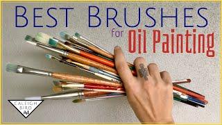 Best Brushes for Oil Painting on Canvas | Oil Painting Basics Series