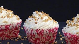 Cupcakes con sirope de arce y nueces - La Cocina de Loli Domínguez. Loli Domínguez