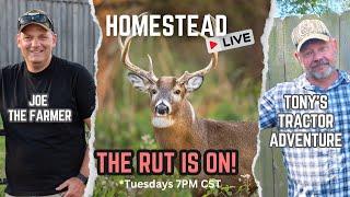 Let's Talk The Whitetail RUT!  Join Us LIVE!