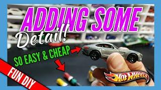 (EASY) Hot Wheels basic detail on Mercedes-Benz & Ford Maverick