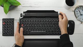 World's Best Retro Vintage, Typewriter Inspired Keyboard, The QWERKYWRITER by QWERKYTOYS