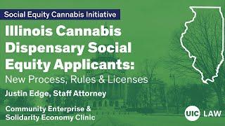 Social Equity Cannabis Initiative Rules