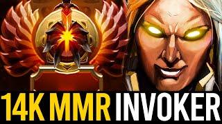 14K MMR ADZ INVOKER AMAZING GAMEPLAY vs MORPHLING & LINA MID | Dota 2 Invoker