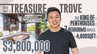 Treasure Trove | $3.8M | 7-Bedroom Duplex Penthouse @D19 | Singapore Home Tour | Melvin Lim