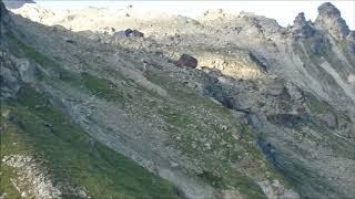 Walking to the Cabane Aiguille Rouge