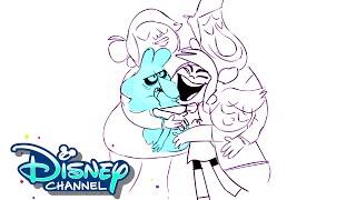 Animatic Theme Song   | NYCC Sneak Peek | The Ghost and Molly McGee | Disney Channel Animation