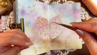 ASMR | Ribbons & Laces  | NELKO P21 | Relaxing Scrapbooking & Unboxing | No Music | No Talking