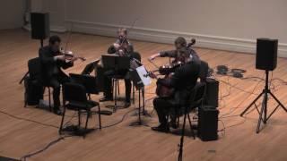 JACK Quartet: Jon Bellona, String Quartet no. 1, Mvt. I (Cleanse)