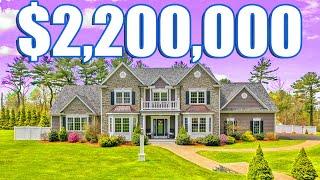 $2,200,000 LUXURY HOME in Milton Massachusetts | Living in Milton Massachusetts | Milton MA Homes