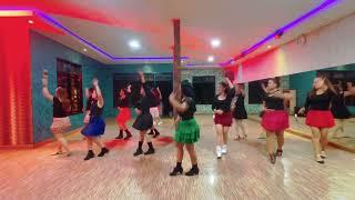 Let’s Dance Again - Line Dance || Choreo : Linah Lunardi || Demo : Brenda Studio Line Dance