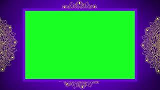 Wedding Green Screen Background | Birthday Green Screen Video | Blue Wedding Background Video