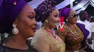 SILENT BILLIONAIRE OLU OKEOWO, RASAQ OKOYA, BAYO ADESOLA AT 60TH  BIRTHDAY OF OBA OLUSHOLA ALAO