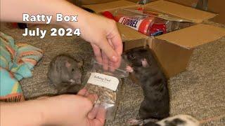 Reviewing July 2024's Ratty Box!