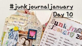 Day 10, Trim #junkjournaljanuary  2025