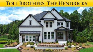 INSIDE The Hendricks Plan by Toll Brothers in Holly Farm | Woodstock GA New Homes For Sale